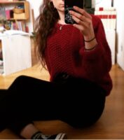 pull douillet tricot patron gratuit monblabladefille