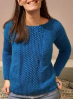pull douillet tricot patron gratuit monblabladefille