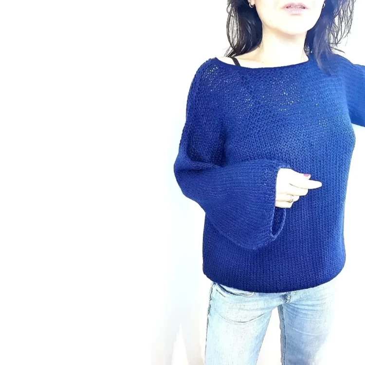 pull stephanie monblabladefille tricot