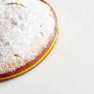 Photo recette gâteau ricotta citron simple aérien sud monblabladefille.com