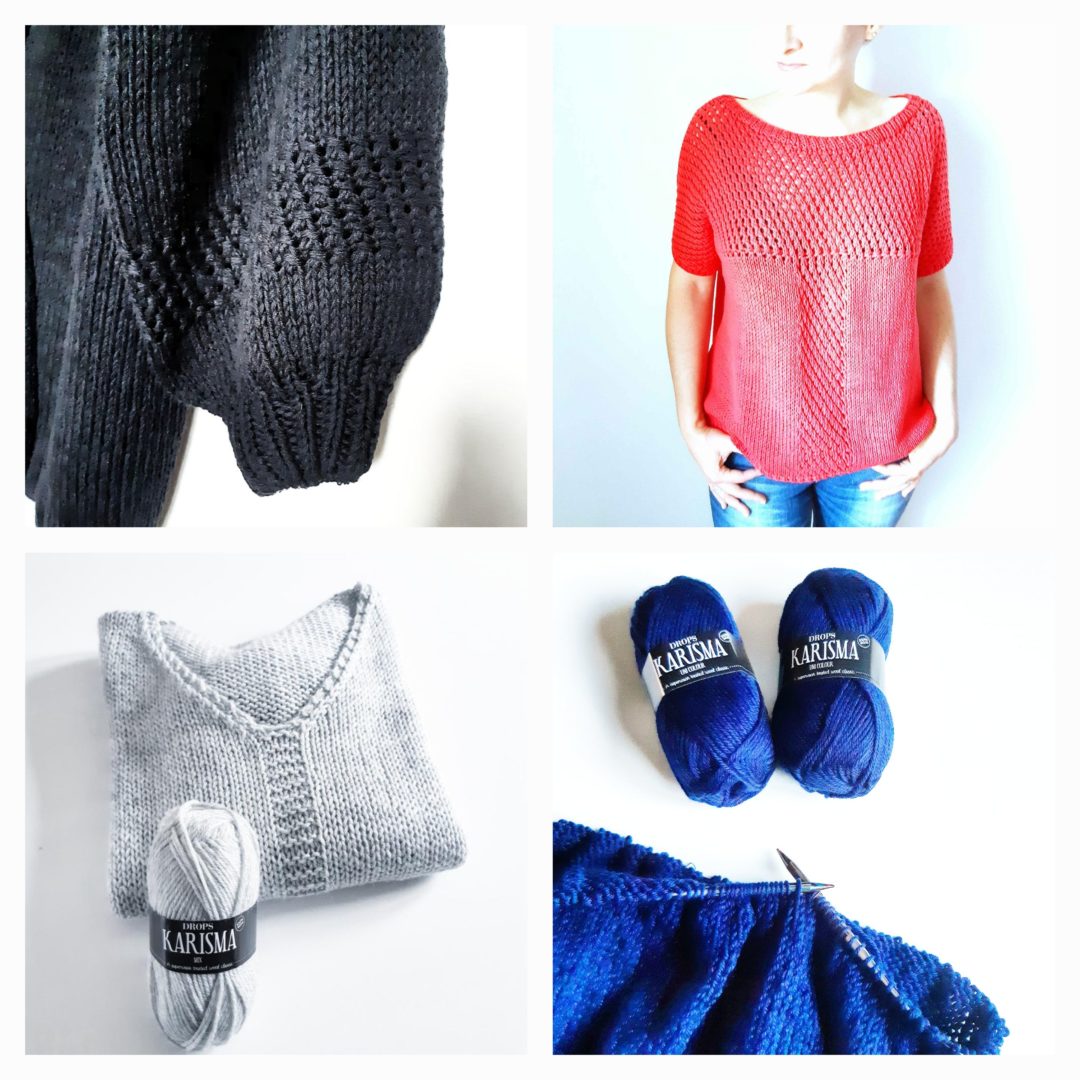 mes patrons de fille mes pulls de fille monblabladefille tricot knit knitting drops debutant diy