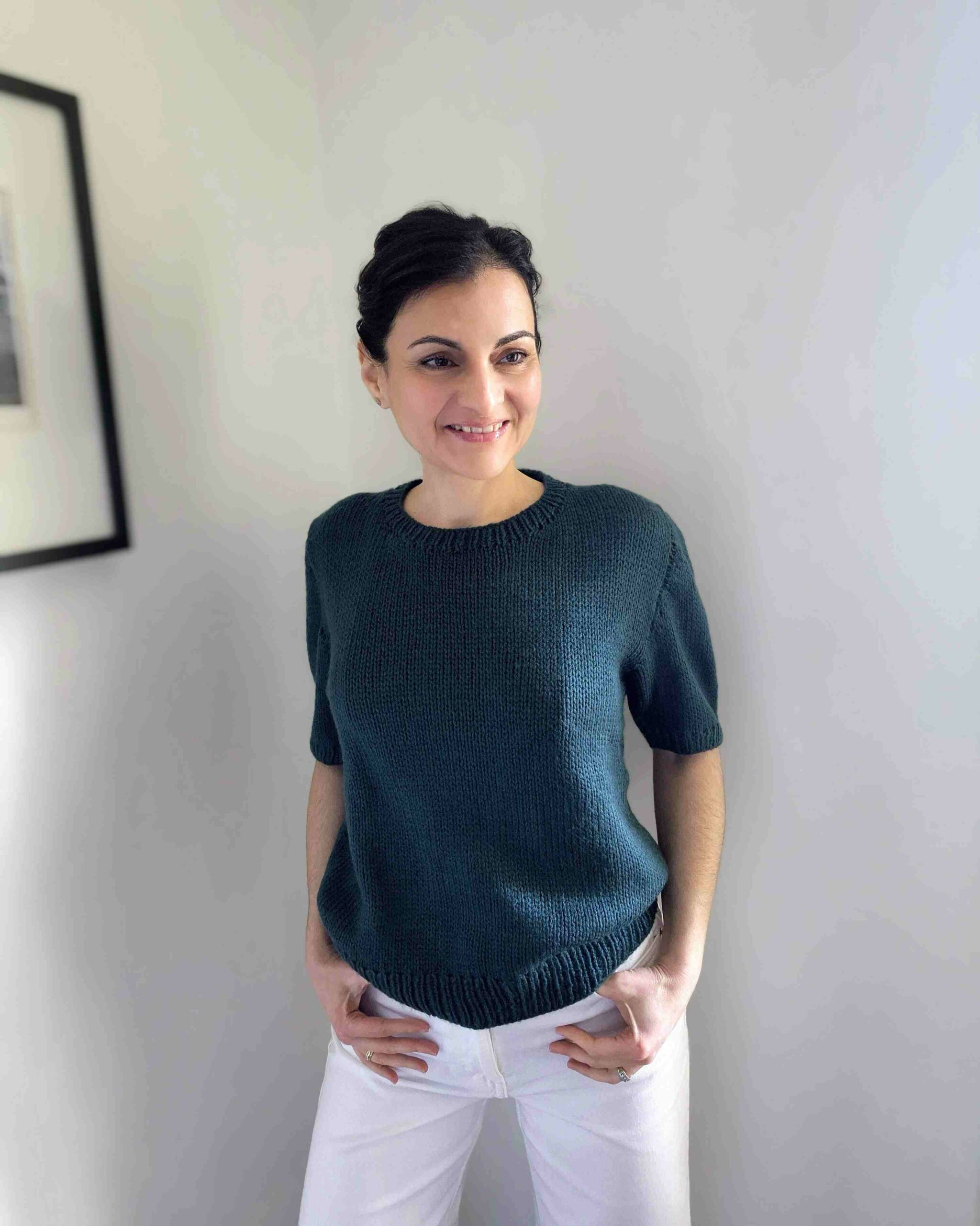 Pull Patron GIAN MARCO DROPS knitting pattern tricot monblabladefille